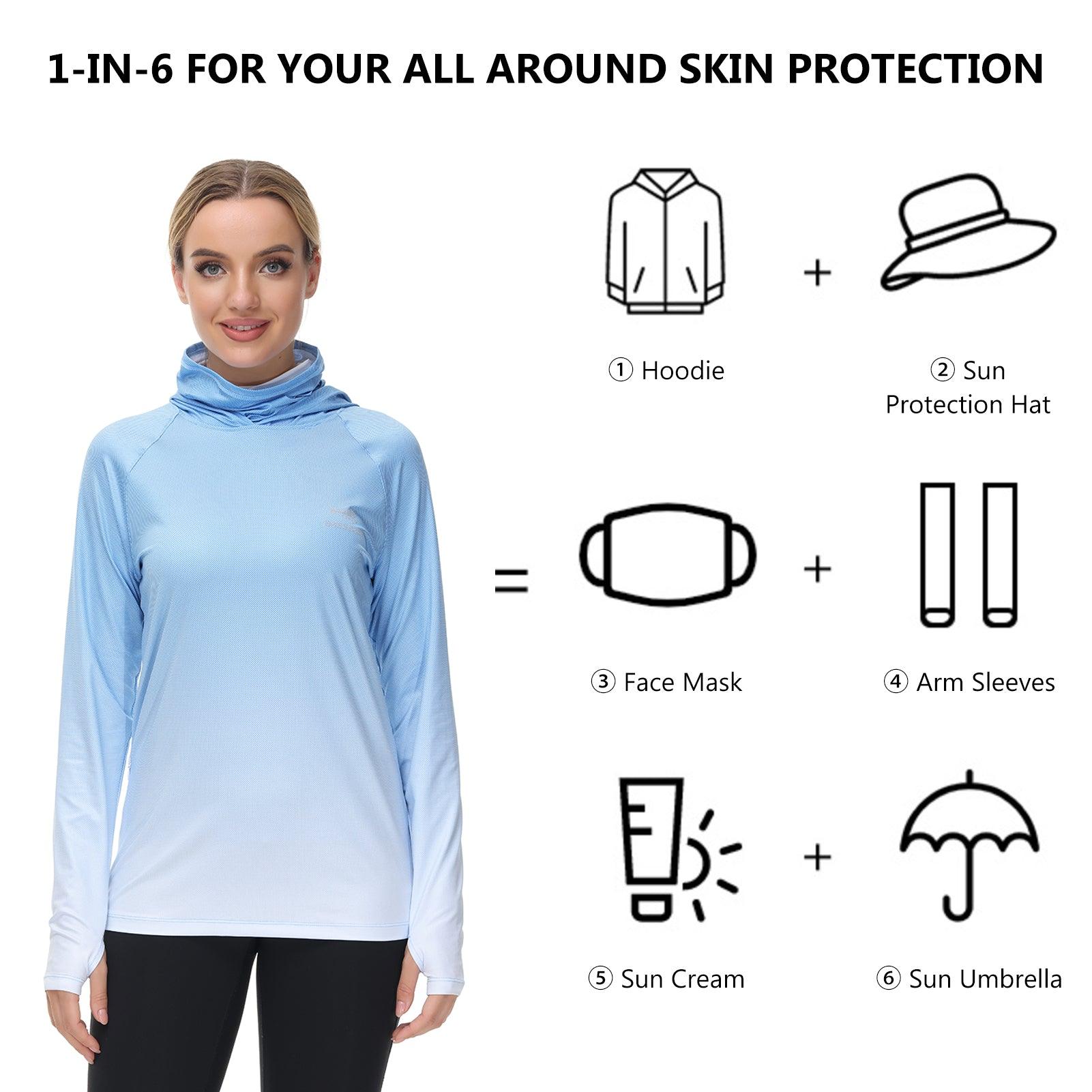 Womens Sun Protection Fishing Shirt