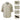 Men's UPF 50+ Long Sleeve Fishing Button Down Shirt FS21M - Bassdash