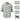 Men's UPF 50+ Long Sleeve Fishing Button Down Shirt FS21M - Bassdash