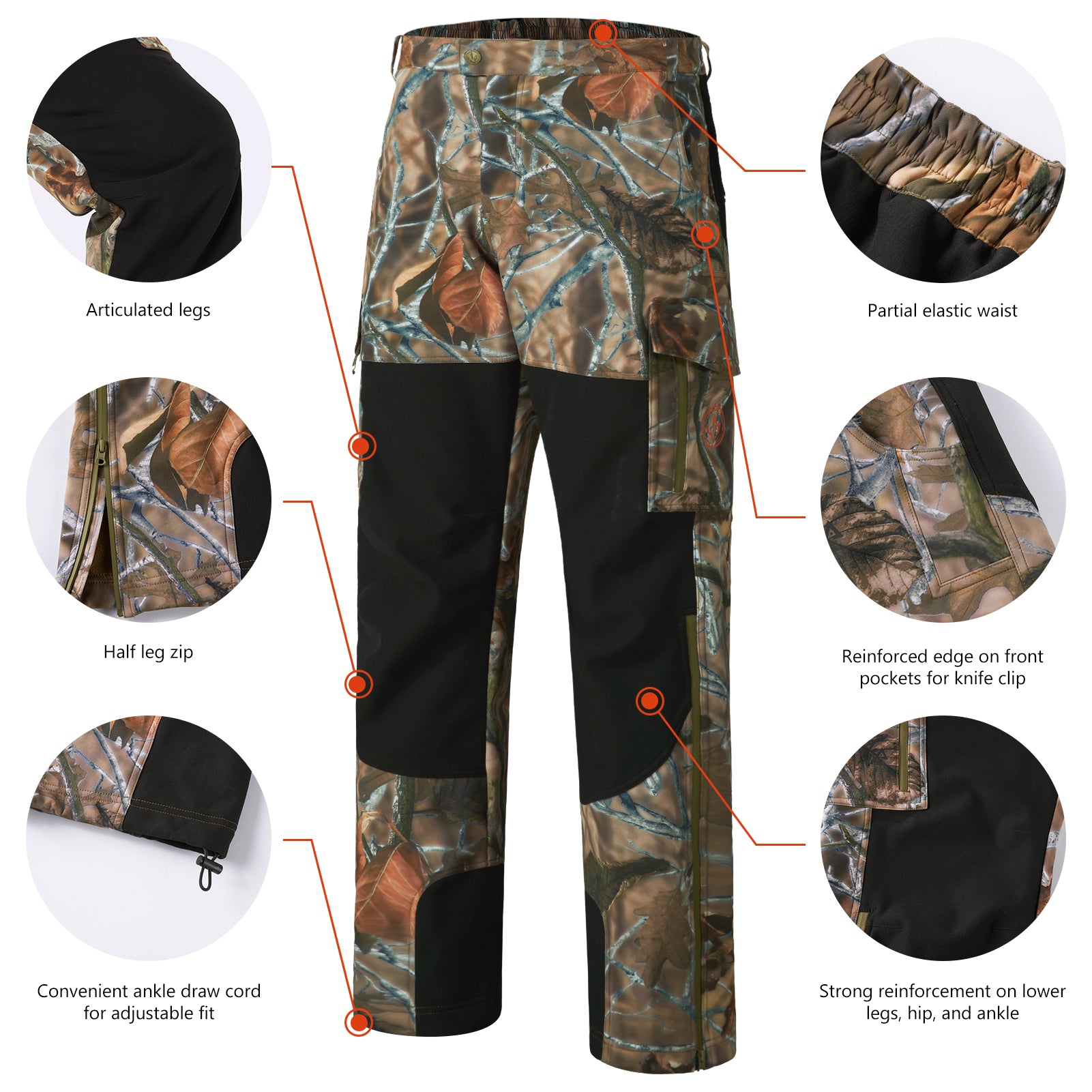 Men's Splice Insulated Softshell Hunting Pants