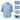 Men's UPF 50+ Long Sleeve Fishing Button Down Shirt FS21M - Bassdash