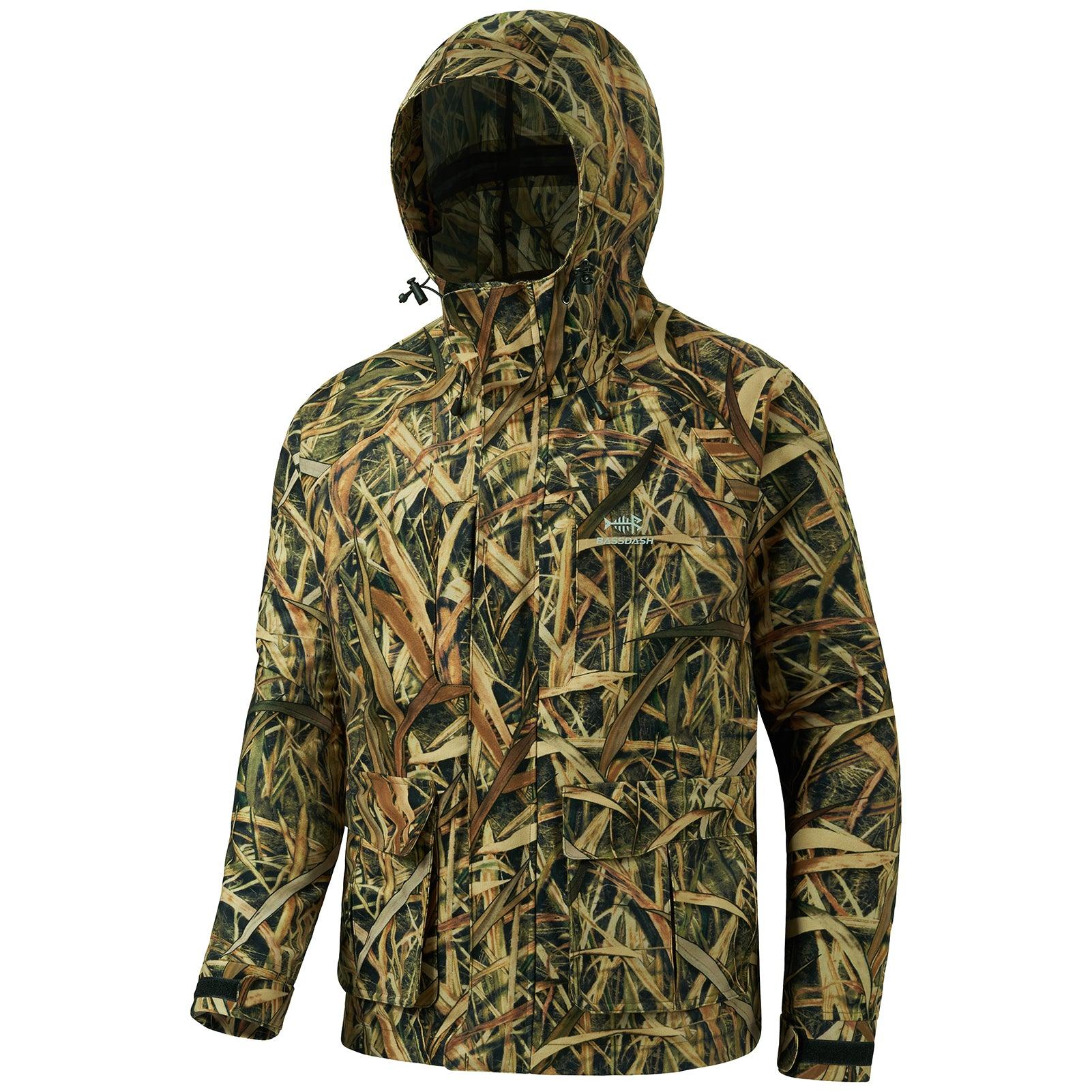 Men's Walker Breathable Waterproof Hunting Fishing Jacket, Reeds / 2XL