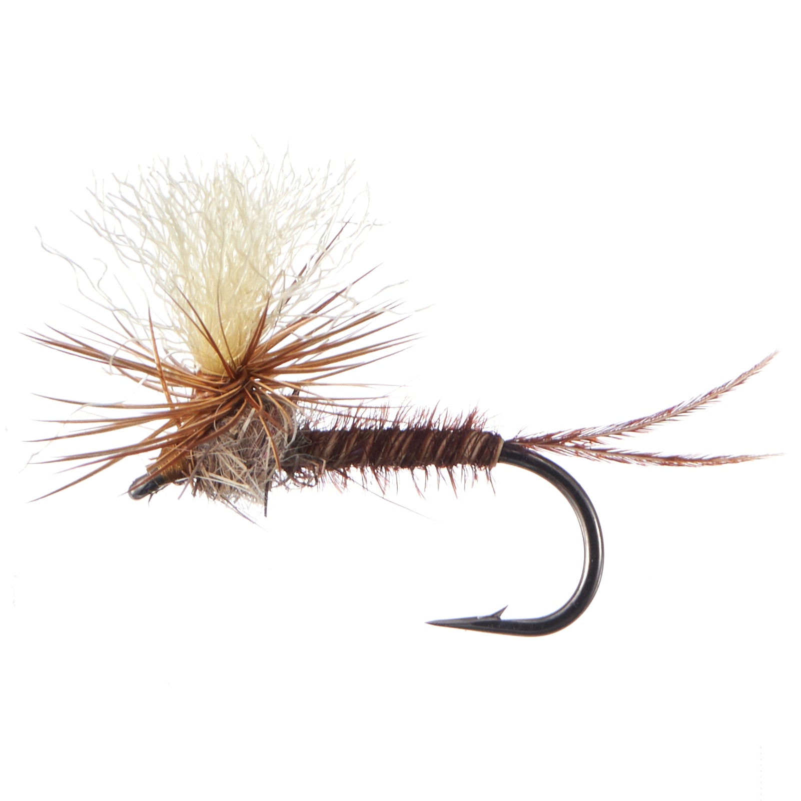 12pcs Barbed Dry Flies for Trout Fishing