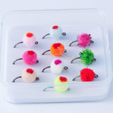 BASSDASH Fly Fishing Wet Flies Streamers Nuke Eggs for Trout Steelhead