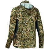 Men's UPF 50+ Long Sleeve Hunting Hoodie with Mask FS06M - Bassdash