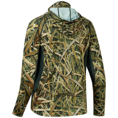 Men's UPF 50+ Long Sleeve Hunting Hoodie with Mask FS06M - Bassdash
