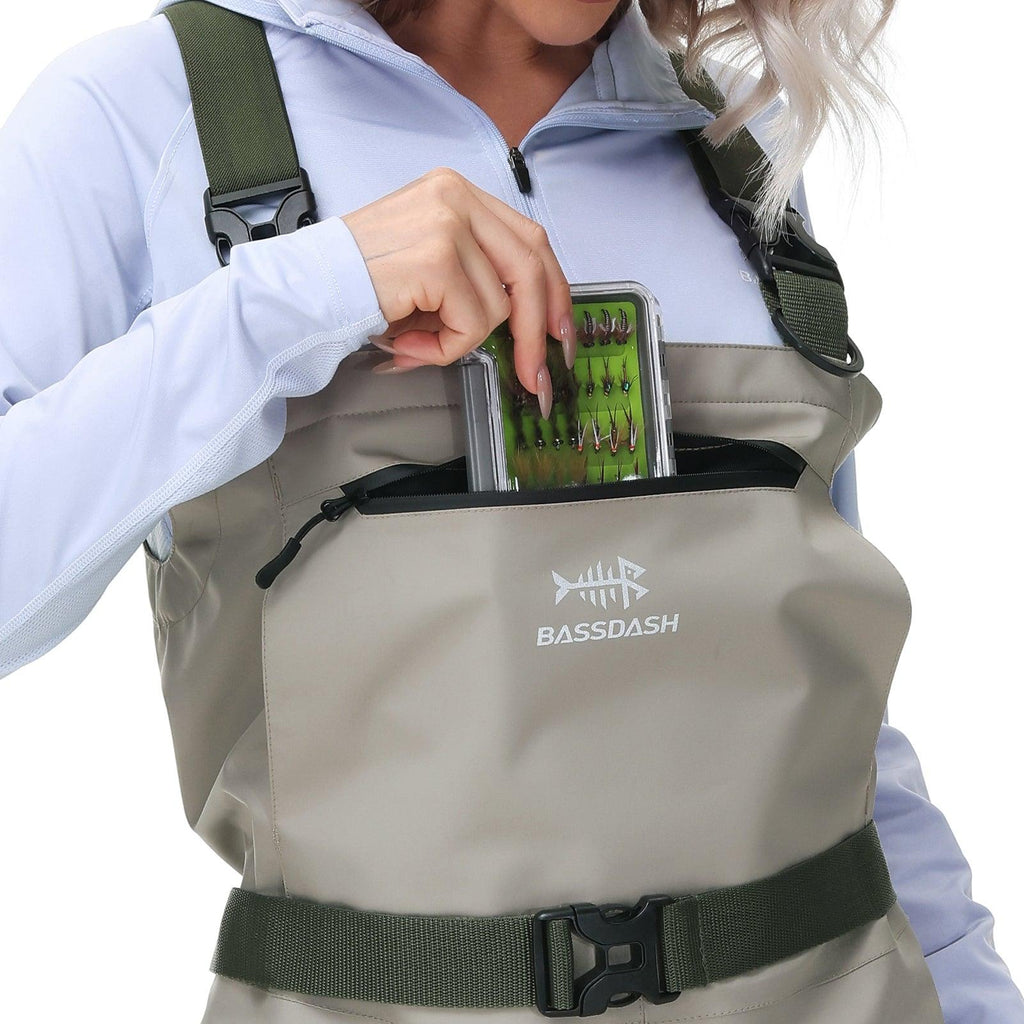 Light Waders Women’s Breathable Lightweight Chest Wader | Bassdash fishing