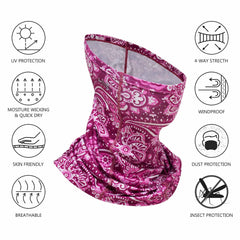 UPF 50+ Neck Gaiter with Breathable Holes - Bassdash