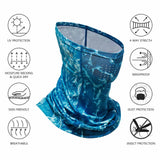 UPF 50+ Neck Gaiter with Breathable Holes