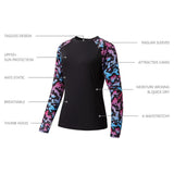 Women’s UPF 50+ Camo Long Sleeve Fishing Shirts