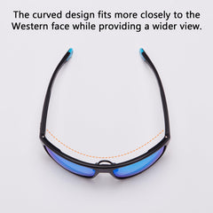 Unisex V03 Polarized Fishing Sunglasses UV400 - Bassdash