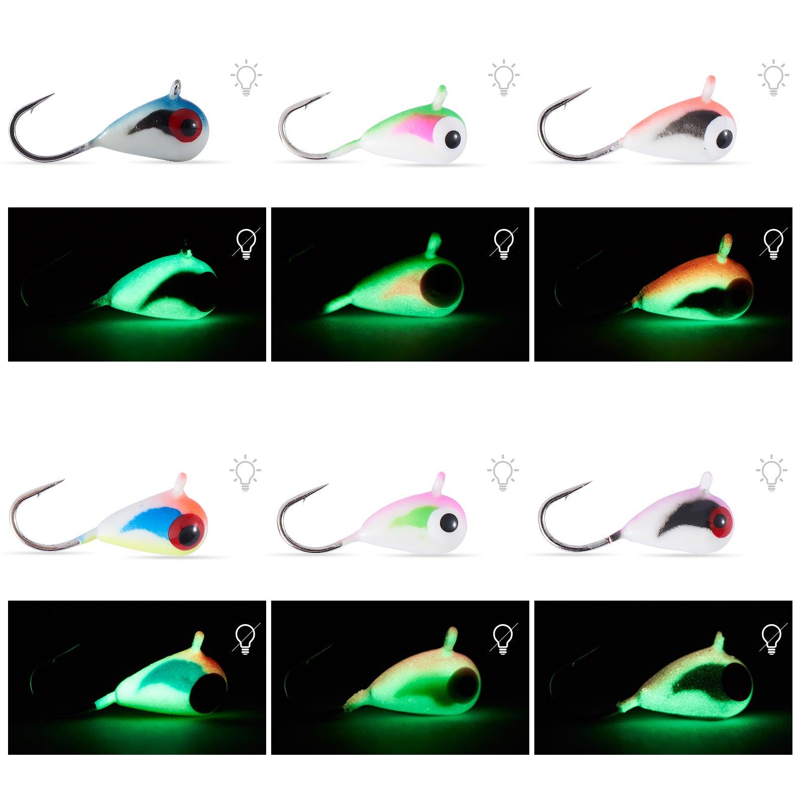 Tungsten Ice Fishing Lure Kit 6-Pack BI10 - Bassdash