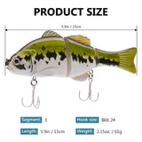 SAVAWADE 5.9in Jointed Swimbaits