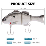 SAVAWADE 5.9in Jointed Swimbaits