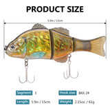 SAVAWADE 5.9in Jointed Swimbaits