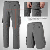 Men’s UPF 50+ Quick Dry Convertible Pants FP02M