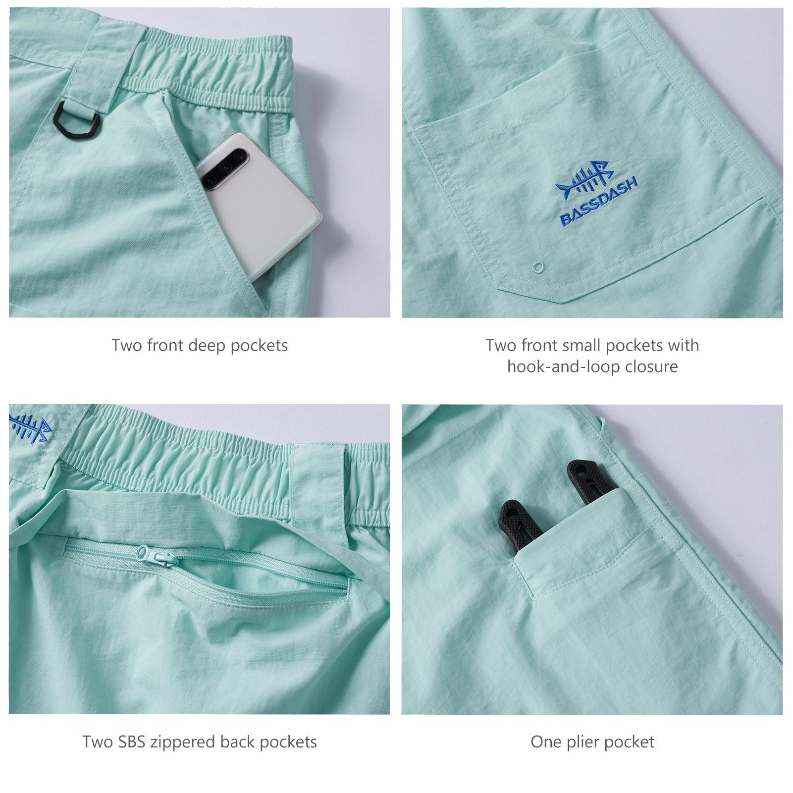 Women's UPF 50+ Quick Dry Fishing Shorts FP03W - Bassdash