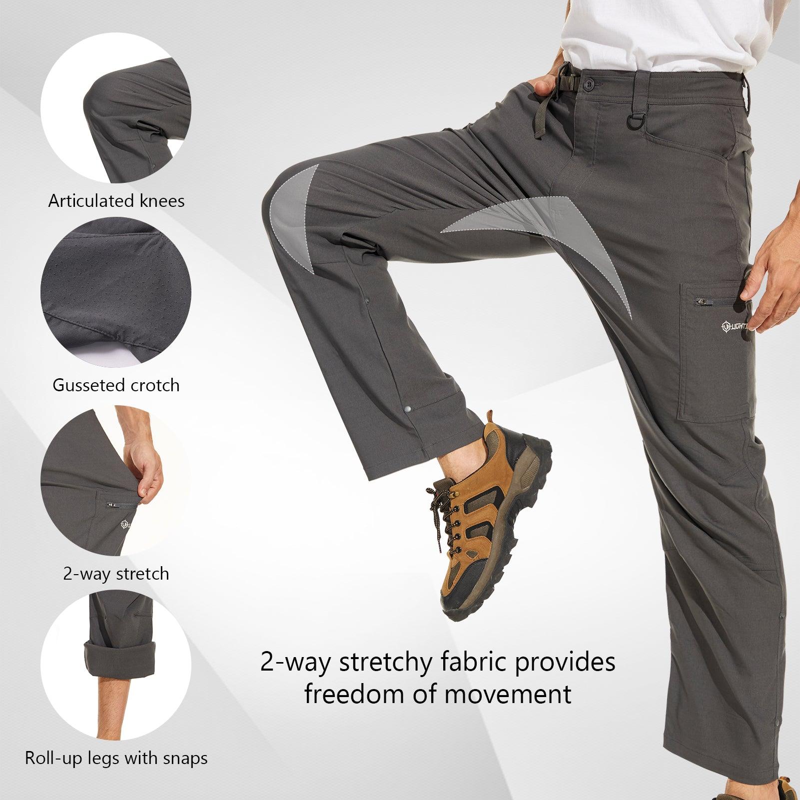 Lightweight Woven Stretch Cargo Pants