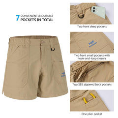 Youth 5in UPF 50+ Quick Dry Fishing Shorts FP03Y - Bassdash