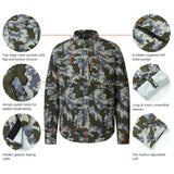 Men’s UPF 50+ Long Sleeve Button Down Hunting Shirt FS23M - Bassdash
