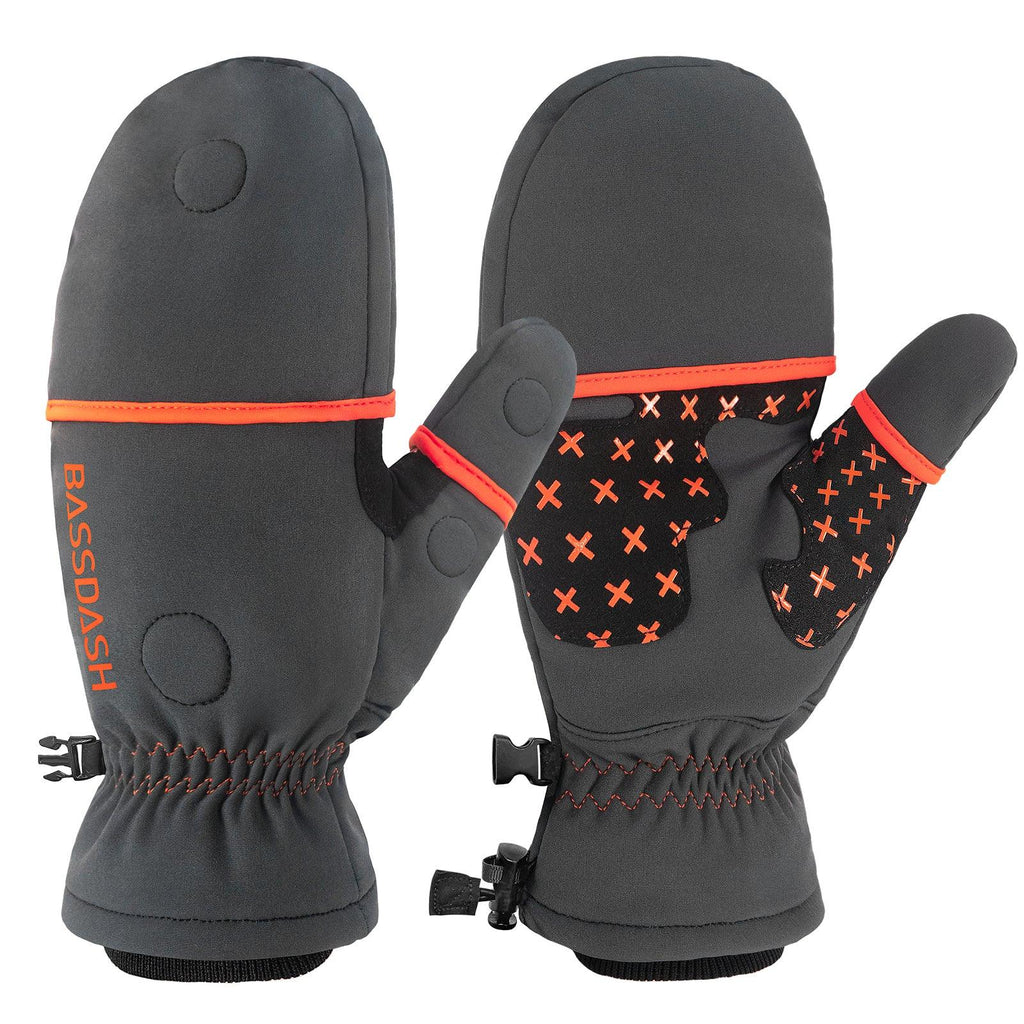 Men's Convertible Mittens Waterproof Bassdash Fishing