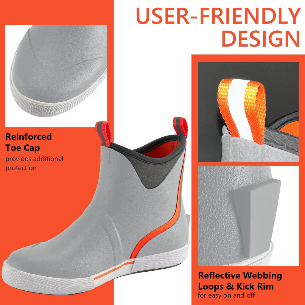 mens waterproof deck boots