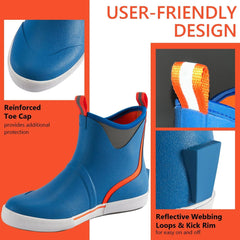 Men's 6 inch Waterproof Deck Boots - Bassdash