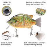 SAVAWADE Wake Baits Bluegill Swimbait 4.1in 1-1/8 oz