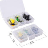 Popper Flies for Fly Fishing Bass Topwater Fishing Lures