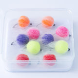 BASSDASH Fly Fishing Wet Flies Streamers Nuke Eggs for Trout Steelhead