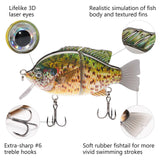 SAVAWADE Wake Baits Bluegill Swimbait 4.1in 1-1/8 oz