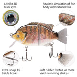 SAVAWADE Wake Baits Bluegill Swimbait 4.1in 1-1/8 oz