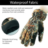 Men's Insulated Waterproof Hunting Gloves for Cold Weather HG02M