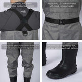 Men's IMMERSE Breathable Ripstop Wader - Boot Foot