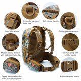 Hunting Backpack with Bow Rifle Holder HP01