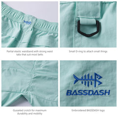 Women's UPF 50+ Quick Dry Fishing Shorts FP03W - Bassdash