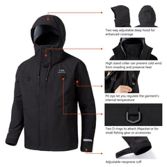 Mens's Valor Breathable Waterproof Fishing Jacket - Bassdash