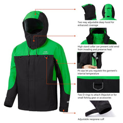 Mens's Valor Breathable Waterproof Fishing Jacket - Bassdash