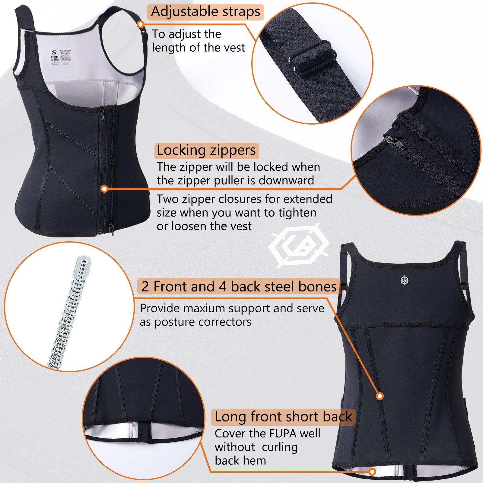 Petite-Friendly Adjustable Waist Trainer Vest for Ultimate Comfort #2028DS