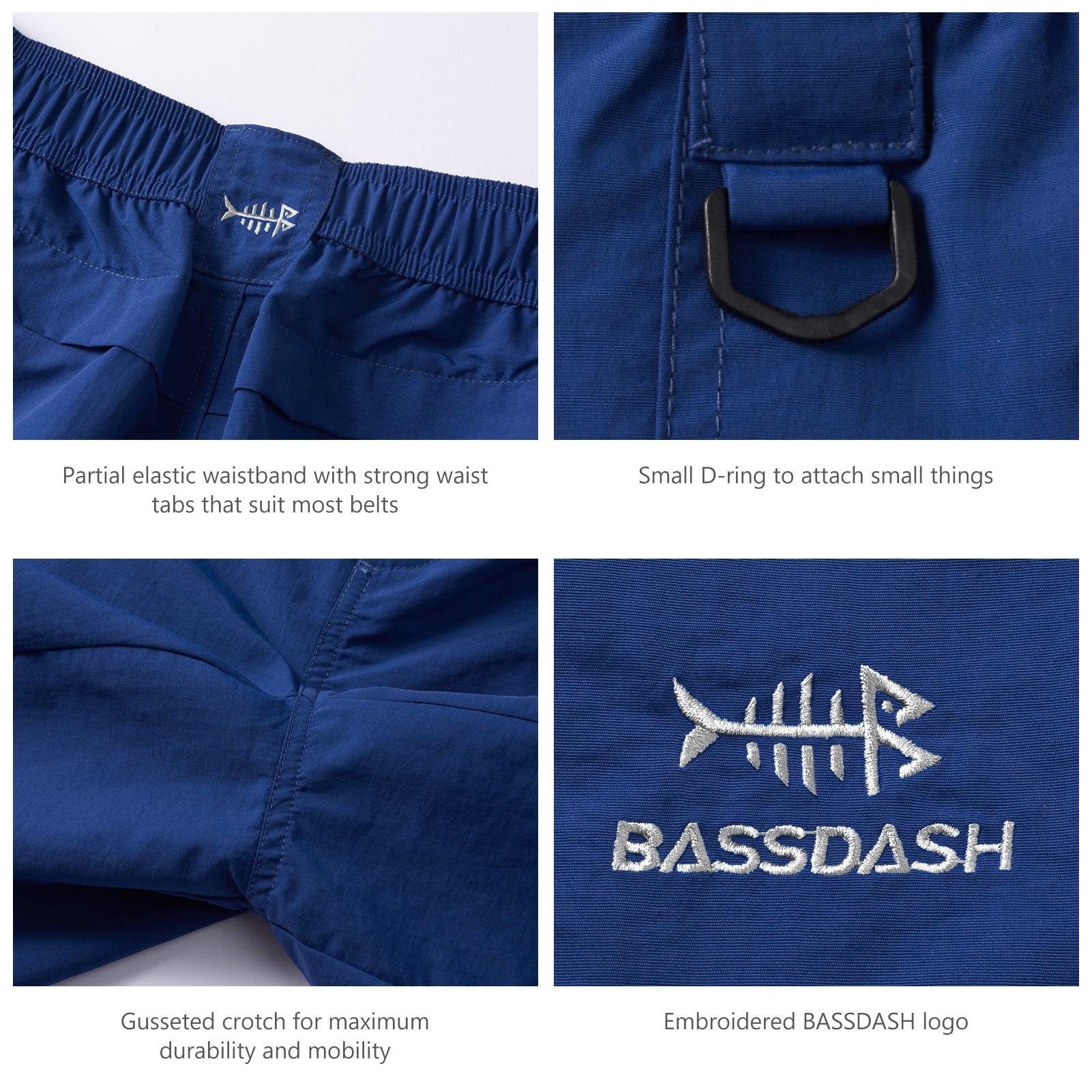 Men's 6in Quick Dry Water Resistant UPF 50+ Shorts FP03M - Bassdash