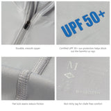 Men's UPF 50+ 1/4 Zipper Fishing hoodie Shirts FS24M - Bassdash