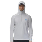 Men's UPF 50+ 1/4 Zipper Fishing hoodie Shirts FS24M - Bassdash