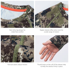 Men's Long Sleeve Hunting Fishing Shirt FS22M