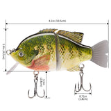 SAVAWADE Wake Baits Bluegill Swimbait 4.1in 1-1/8 oz