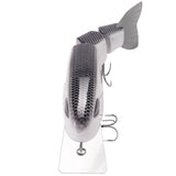 Topwater Floating Bass Fishing Lures Swimbait 4.9” 1-3/4 oz