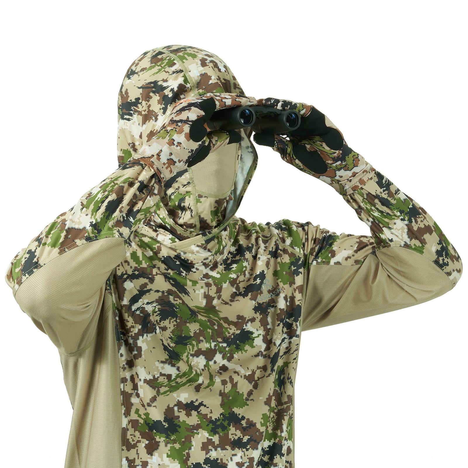 Men's Camo Hunting Gloves for Warm Weather HG01M - Bassdash