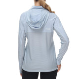 Women’s UPF 50+ Long Sleeve Hoodie Half Zip Shirt