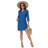 Lightbare Women's UPF50+ 3/4 Sleeve Dress LB04W