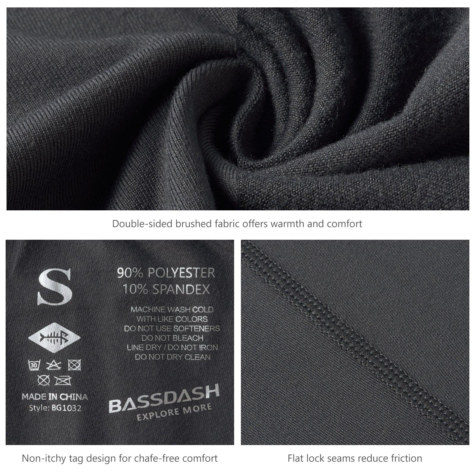 Men's Lightweight Thermal Base Layer Bottom FS19M - Bassdash