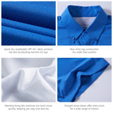 Men's UPF 50+ Short Sleeve Button Down - Bassdash